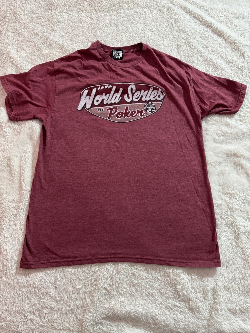 Men's Maroon Graphic Tee